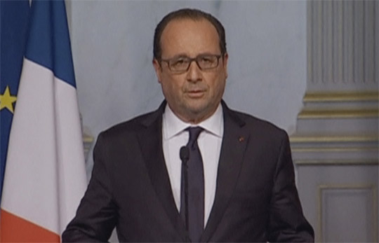 Олланд заявил о причастности «Исламского государства» к терактам