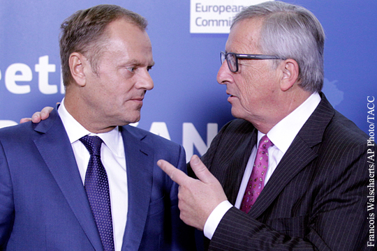 Туск и Юнкер: Санкции ЕС против России останутся в силе