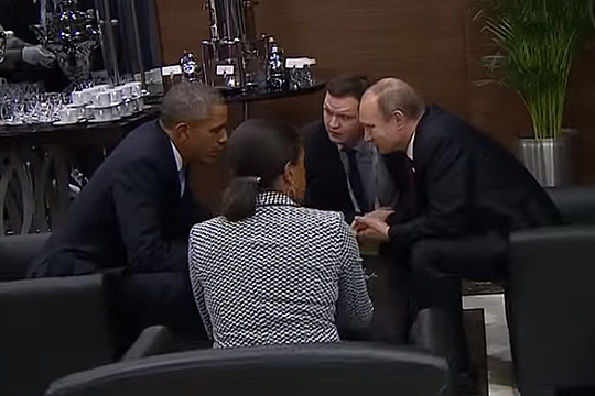 Путин и Обама пообщались в кулуарах саммита «двадцатки»