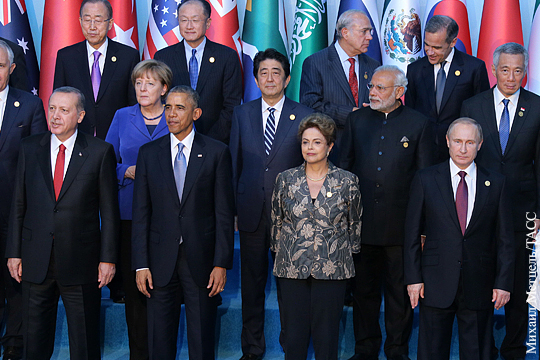 Лидеры G20 начали саммит с минуты молчания в память о жертвах терактов в Париже