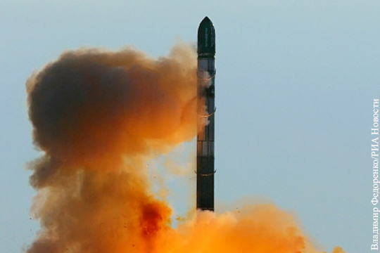 Изготовлен прототип баллистической ракеты «Сармат»