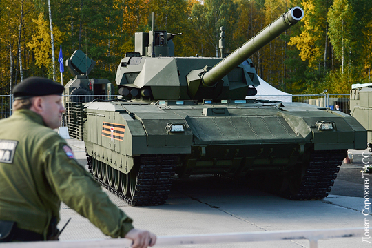 Уралвагонзавод объявил о скорой передаче Минобороны 20 танков Т-14 «Армата»