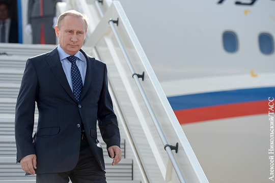 Путин прибыл в Тегеран для участия в газовом саммите