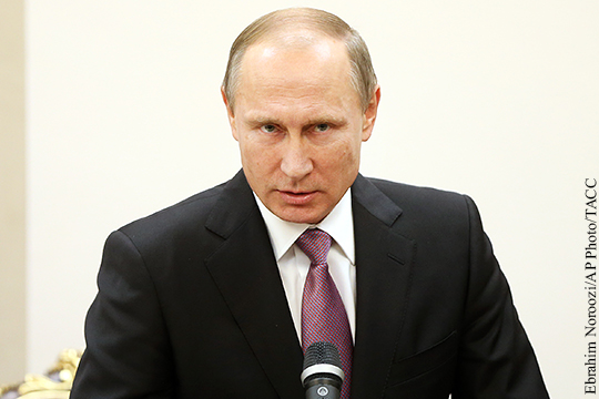 Путин назвал инцидент с Су-24 «ударом в спину» со стороны пособников террористов