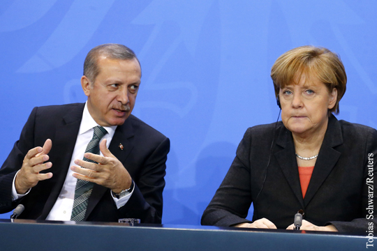 Меркель сказала Эрдогану «сделать все, чтобы разрядить ситуацию»