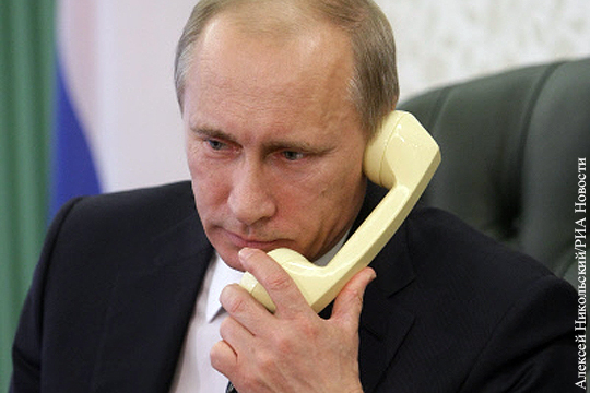 Кремль объяснил отказ Путина отвечать на звонки Эрдогана