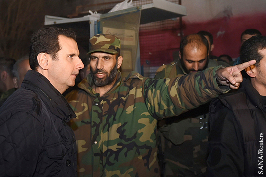 Асад: Враги Сирии увеличили военную и финансовую помощь террористам