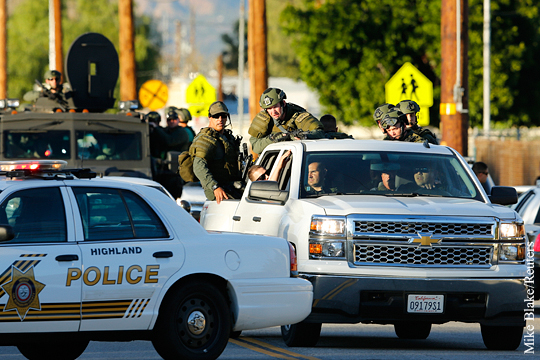 В Калифорнии семейная пара расстреляла 14 человек