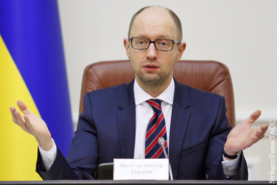 Яценюк: Украина не вернет России долг без реструктуризации