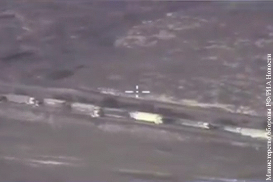 Россия посоветовала США посмотреть видео с беспилотников для фиксации контрабанды нефти ИГ