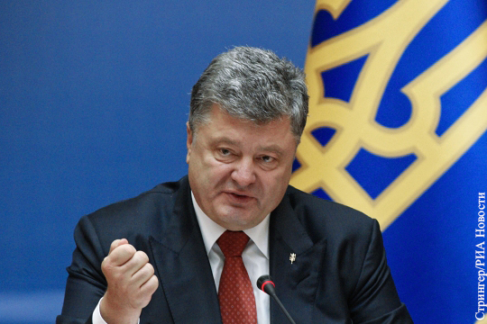 Порошенко: Украина даст России ответ на введение продовольственного эмбарго