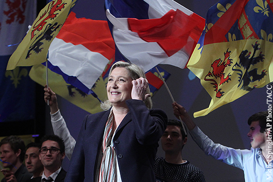 Успех Марин Ле Пен связан с провалами правящей партии