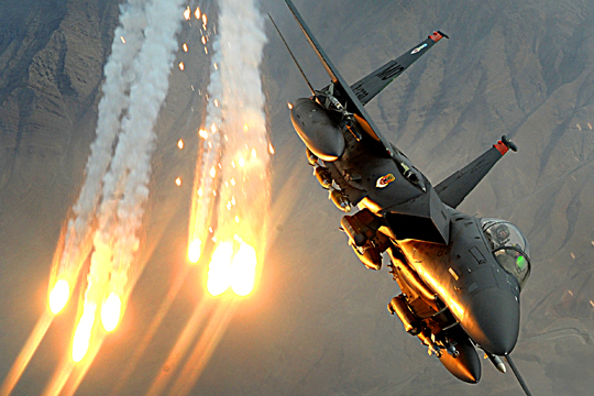 Самолеты западной коалиции нанесли удар по войскам Асада