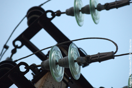 Крым: Поставок электроэнергии со стороны Украины нет