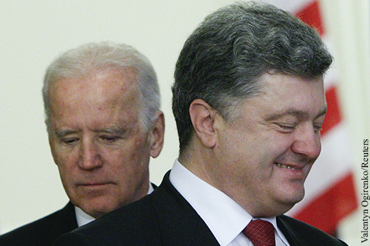 СМИ Австрии: Байден намекнул, что Порошенко достал Вашингтон