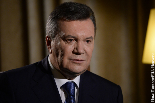 Янукович назвал виновных в убийствах людей на Майдане