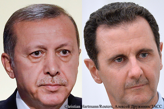 США перекладывают грехи Эрдогана на Асада