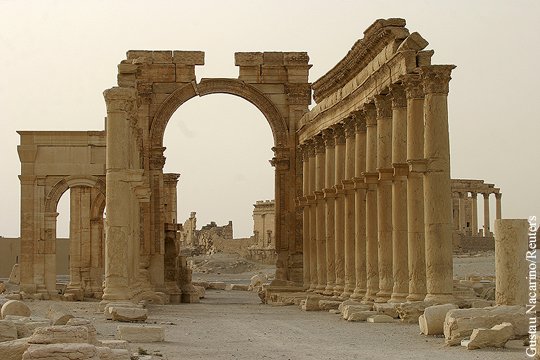 Сирия обвинила Турцию в присвоении артефактов из Пальмиры
