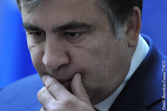 Саакашвили назвал недостойными и провокаторскими действия Яценюка и Авакова