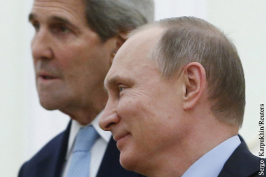 Встреча Путина с Лавровым и Керри завершилась