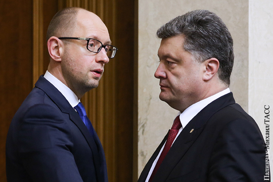 Власти Украины опровергли сообщения о скорой замене Яценюка