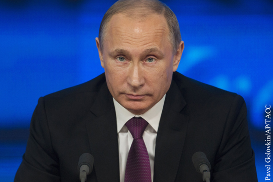 Путин открыл ежегодную большую пресс-конференцию, «не теряя времени, прямо с вопросов»