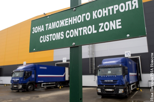 Россия усилит таможенный контроль в отношении товаров с Украины