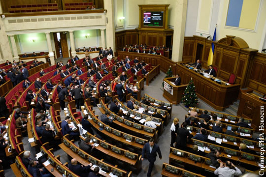 Рада разрешила кабмину Украины вводить санкции против России
