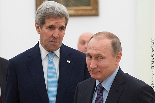 Bloomberg: Путин заявил Керри о праве Асада участвовать в выборах