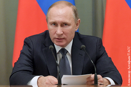 Путин поручил изучить информацию об испытании КНДР водородной бомбы