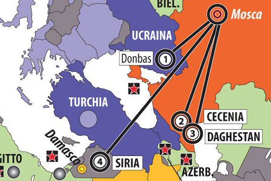Украинский посол пожаловался на итальянский журнал за карту России с Крымом