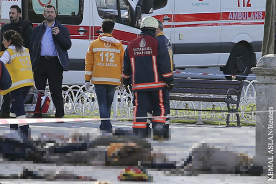 Турецкие силовики заявили о возможной причастности ИГ к взрыву в Стамбуле