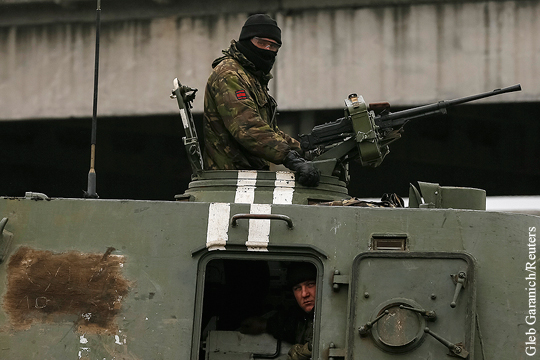 ДНР: «Правый сектор» устроил перестрелку с украинскими морпехами под Мариуполем