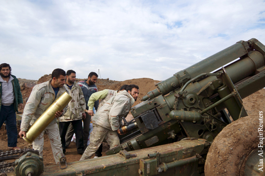 Снабжение боевиков со стороны Турции осложнило операцию сирийской армии