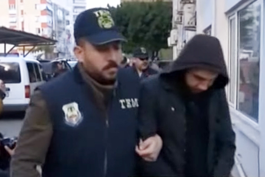 Турецкие СМИ опубликовали видео с задержанными в Анталье россиянами