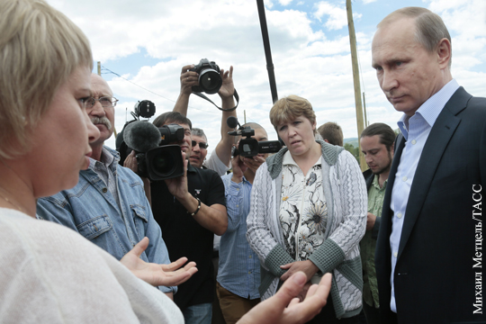 Доверие к Путину пройдет испытание кризисом