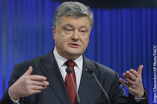 Порошенко заявил о планах инициировать переговоры по возвращению Крыма Украине
