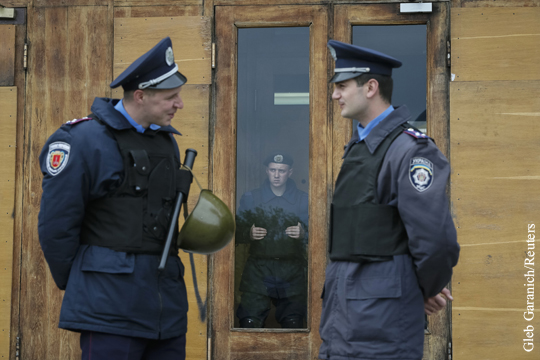 Сотрудников уголовного розыска Киева превратили в бомжей