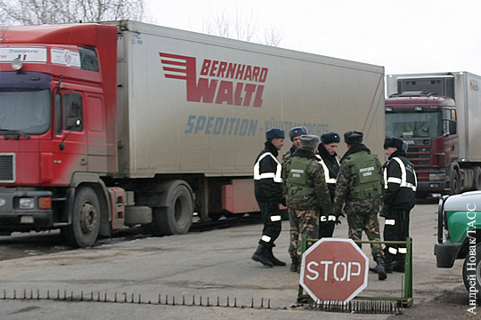 Украина отказалась пропустить в Молдавию товары из России
