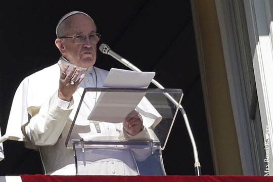 Папа римский Франциск назвал интернет «даром Божьим»