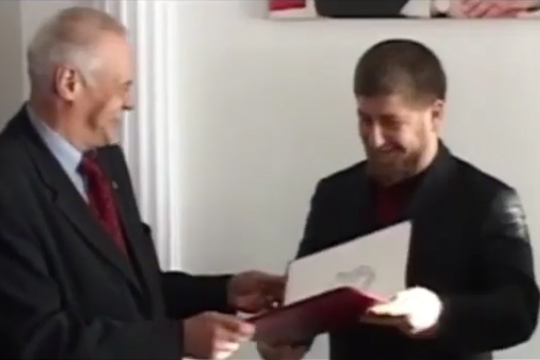 Кадыров объяснил получение звания «почетный академик»