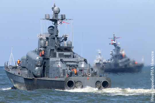 Украине померещились сорок российских боевых кораблей