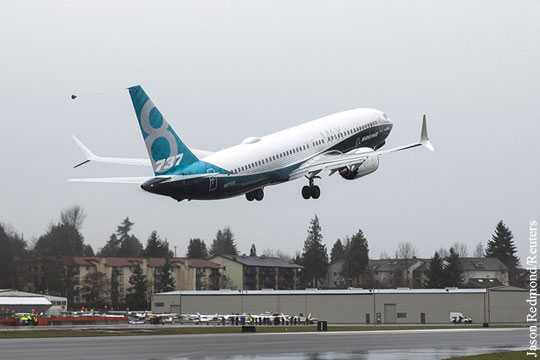 Новейший Boeing 737 MAX совершил первый полет