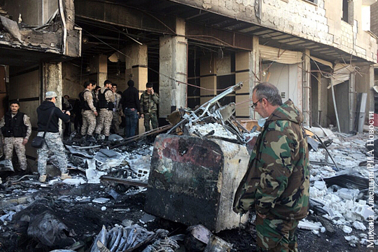 Число жертв взрывов в Дамаске возросло до 59 человек