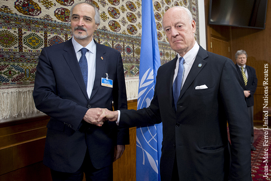 В ООН положительно оценили переговоры с сирийской оппозицией