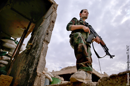 Сирийская армия отбила у террористов селение Двейр аз-Зейтун