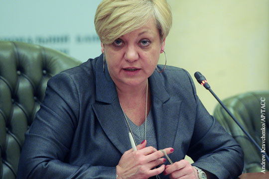 Глава Нацбанка Украины пожаловалась на дешевую нефть