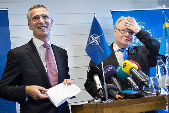 Москва: НАТО запугивает Швецию Россией, чтобы затащить страну в альянс