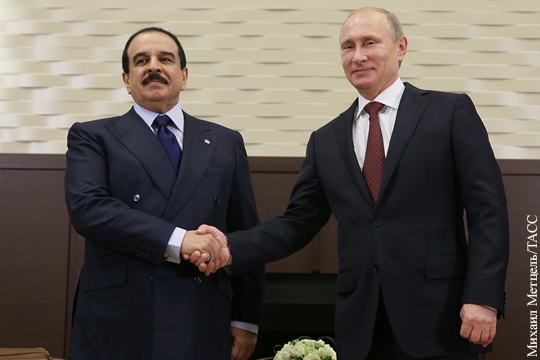 Путин: Россия и Бахрейн создадут новые механизмы взаимодействия