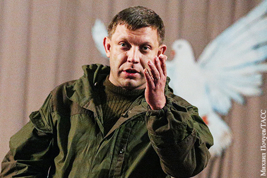 Захарченко: Киев сосредоточил в Донбассе достаточные для наступления силы